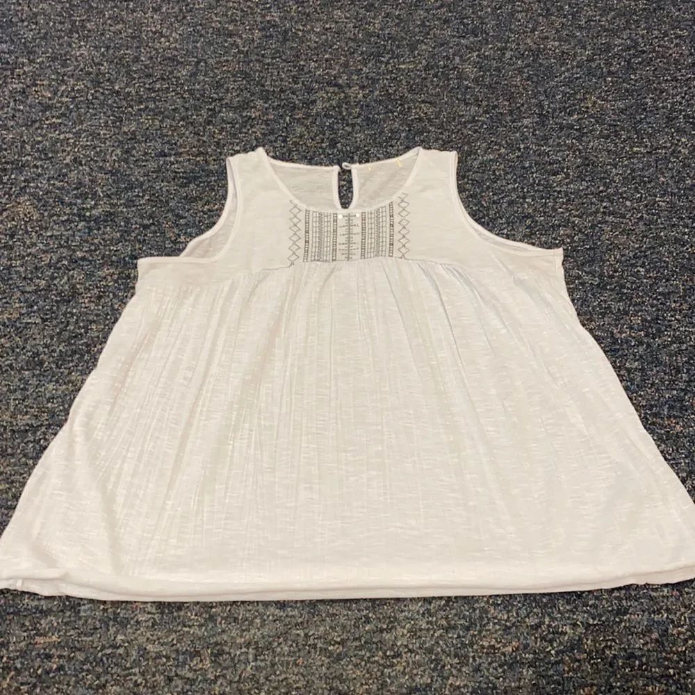 Cotton Bedazzled Tank Top sz. XL